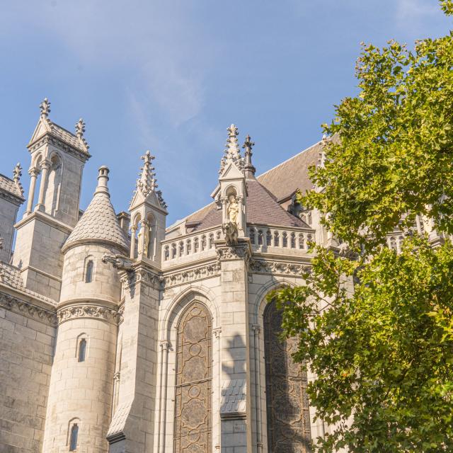 Details of Notre-Dame de La Treille Cathedral