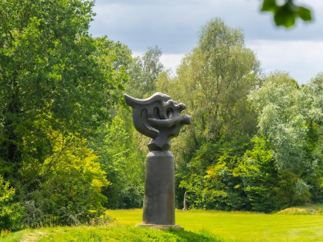 Werken in het LaM park