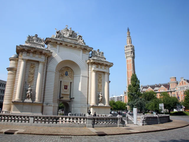 Porte De Paris Et Hotel De Ville Maxime Dufour Photographs
