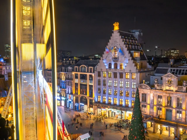 Grande Roue Lille à Noël 2022