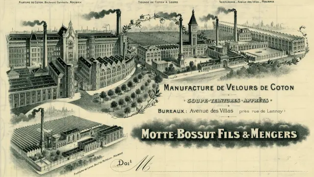 Usine Motte Bossut Archive Nationale Du Monde Du Travail